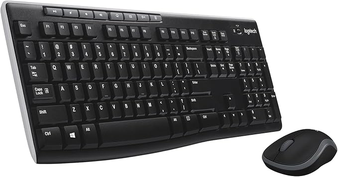 Kit Tastiera e Mouse Logitech MK270 Wireless Compatti Layout Italiano