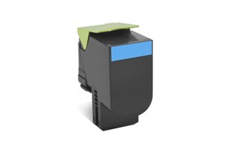Toner Laser Comp. Rig. Lexmark 80C2SC0 / 802SC Ciano