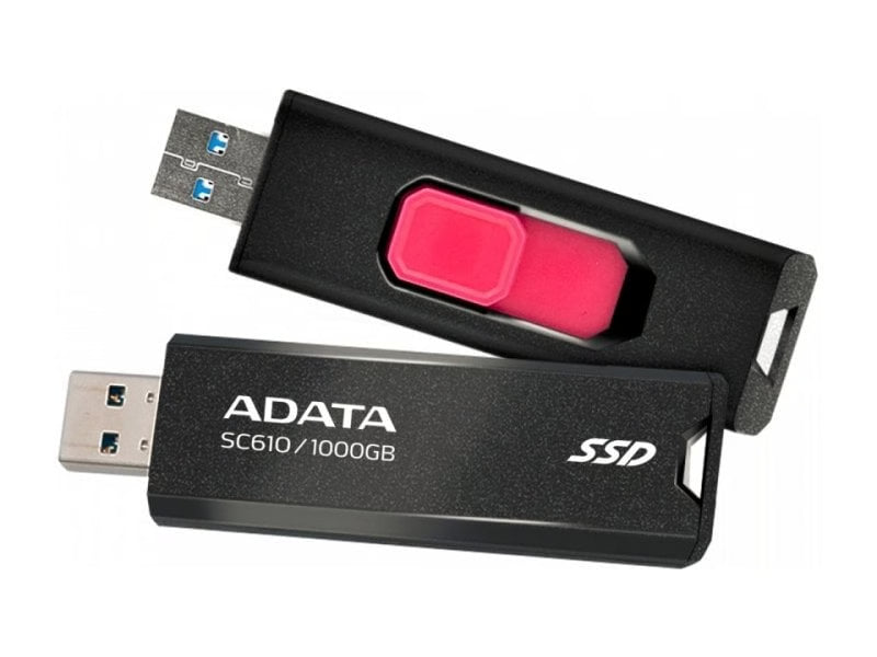 SSD esterno 1000GB Adata SC610 Nero