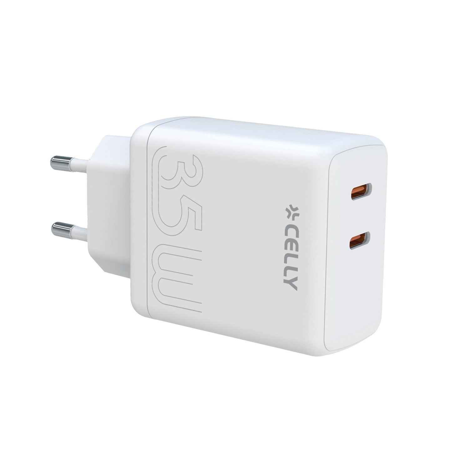 Caricabatterie Celly 35W USB-C Wall Charger TC2USBC35W